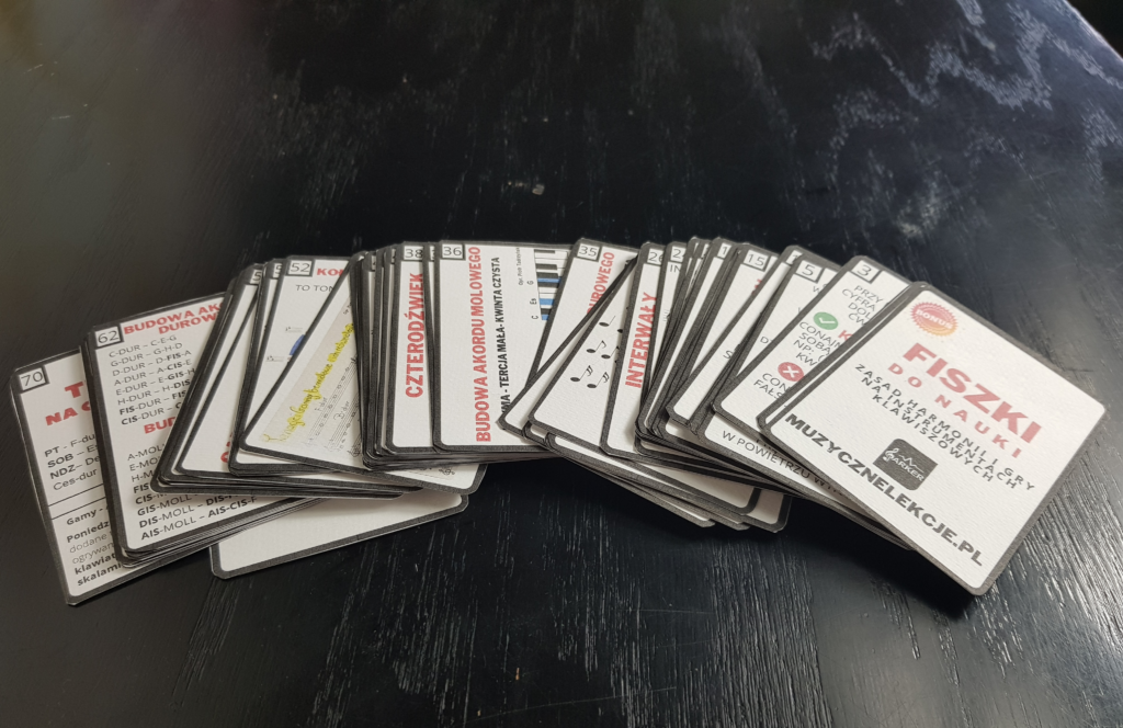 nauka muzyki fiszki