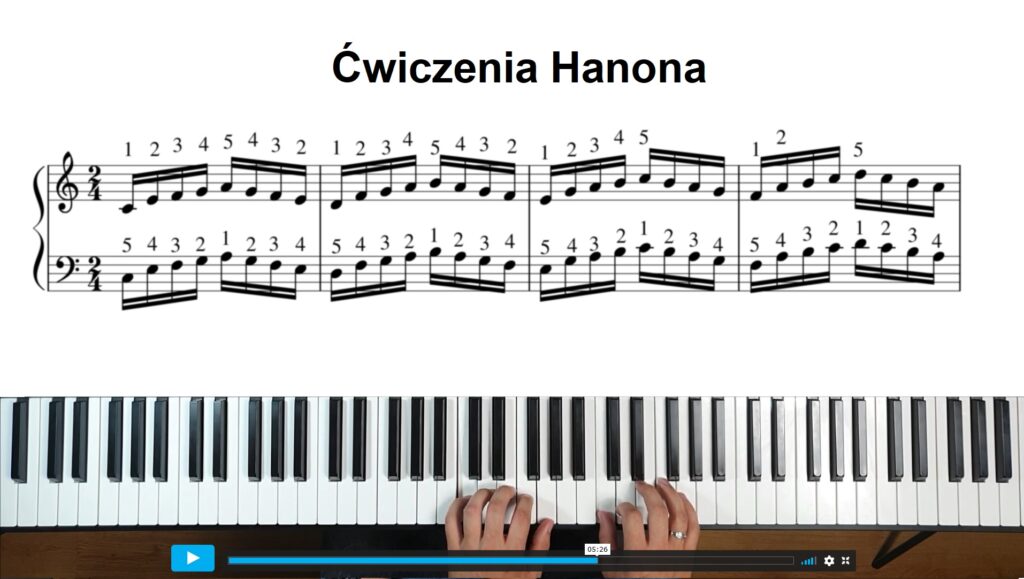 zasady harmonii pianino