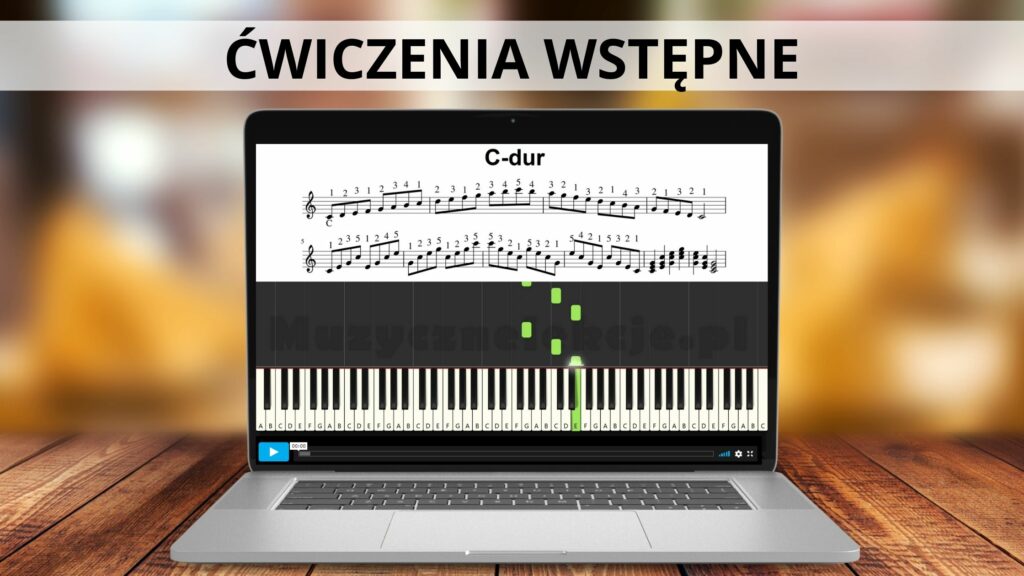 cwiczenia na pianino
