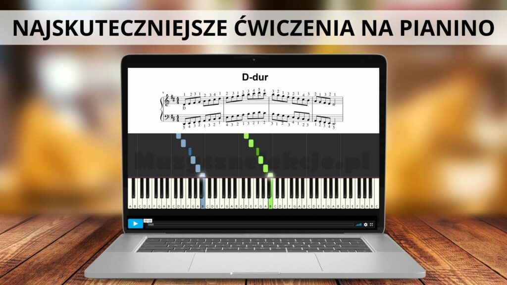 cwiczenia na pianino