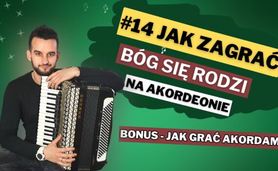 bóg się rodzi kolędy na akordeon