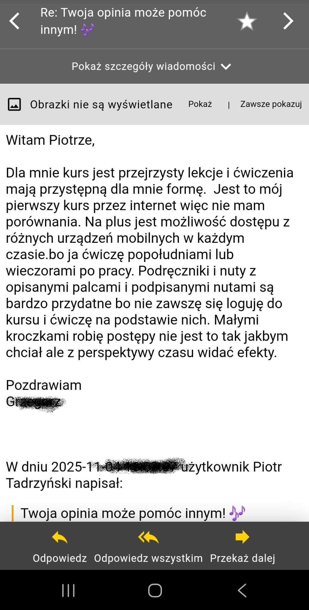 opinie muzycznelekcje.pl